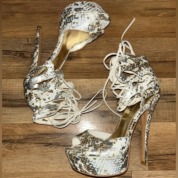 ZIGI girl Shoes - ZIGI Girl Snakeprint Heels